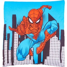 Royal Rain Store Lisanslı Spiderman City 40X40 Kırlent Renkli/baskılı