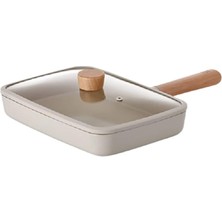 Royal Rain Store Fika Dikdörtgen Cam Kapaklı Tava 29 cm