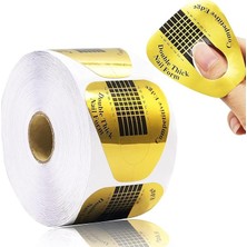 Royal Rain Store Lü Gold Protez Tırnak Şablon Alt Form