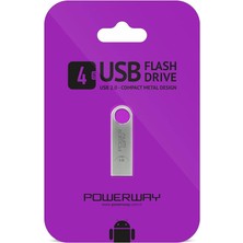 Royal Rain Store 4 GB Metal USB Flash Bellek
