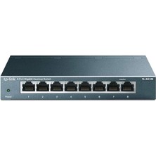 Royal Rain Store TL-SG108, 8-Port 10/100/1000 Mbps Gigabit Ethernet Switch 5 V Harici Güç Adaptörü