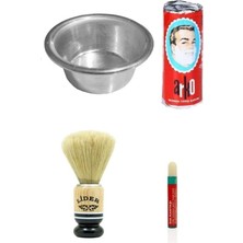 Royal Rain Store Kantaşı Hediyeli Tıraş Seti Arko Sabun Köpürtme Tası Traş Fırçası