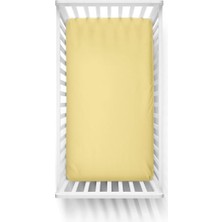 Royal Rain Store Süprem Penye Lastikli Bebek Çarşafı- Sarı (Sarı / 70C)