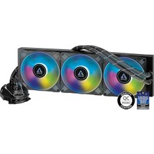 Royal Rain Store Liquid Freezer Iı - 420 A-Rgb Intel/amd Uyumlu, 420MM Radyatörlü, 3X14CM P14 Pwm Fanlı, Sıvı Işlemci Soğutucu (LGA1700 Kit Dahil) (AR-ACFRE00109A)