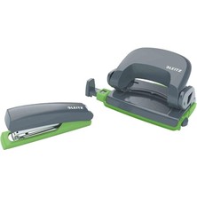 Royal Rain Store 5507 Retro Chic Zımba ve Delgeç Set - Gri-Yeşil