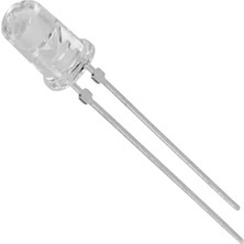 Royal Rain Store - 5mm Kırmızı Şeffaf LED - 100 Adet