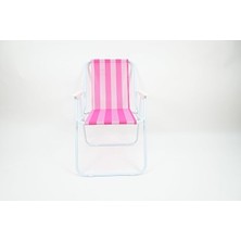 Royal Rain Store Çelik Plaj Sandalyesi - Pembe