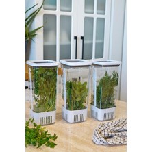 Royal Rain Store Ahmet Yeşillik Saklama Kabı 3'lü Eko Set 1,7 Litre