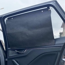 Royal Rain Store Güneşlik Perde Yan Cam Güneş Önleyici Sinek Önleyici Anne Bebek Emzirme Perdesi-2 Adet