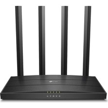Royal Rain Store Archer C6, AC1200 Mbps Kablosuz Mu-Mımo Wi-Fi Router, 4 Gigabit Lan Bağlantı Noktası, Beamforming, Wpa3, Access Point Modu, Ebeveyn Denetimleri