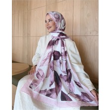 Umas Collection Umas Desenli Bambu Kraş Şal 75 x 185 cm Hafif Dokulu Tesettür Şal