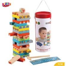 Royal Rain Store Learn With Play! 54 Parça Hayvan Kulesi