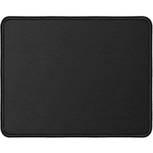 Game-X Dikişli Kaymaz Tabanlı Suni Deri Mouse Pad 29X24 cm Siyah Renkli Özel Tasarım