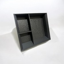 Royal Rain Store Model Y Juniper Orta Konsol Düzenleyici ve Arka Havalandırma Koruma Kapakları – 4'lü Araç Içi Organizer Set