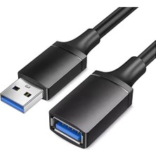 Royal Rain Store Jasoz 1mt USB Uzatma Kablosu Dişi Erkek Uzatma Kablosu Usb3.0 Male To Usb3.0 Veri Aktarım Kablosu