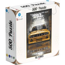 Royal Rain Store Craft Bmw Klasik Araba Temalı 500 Parça Puzzle