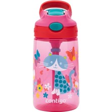 Royal Rain Store Gizmo Flip Kedicikler Tritan Çocuk Suluğu 420 ml Pembe