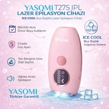 Yasomi TM27S Buz Başlıklı Lazer Epilasyon Cihazı Pembe 990000+ Atım ( Yasomi Türkiye Garantili )