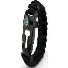 Royal Rain Store Düdüklü Çok Amaçlı Acil Durum Kamp Bilekliği 6 In 1