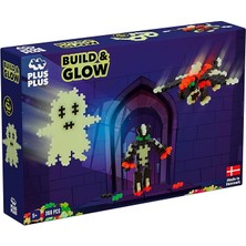 Royal Rain Store Plus 9603808 Mini Dahiyane Yapı Oyuncağı, Yapı ve Parıltı, Gece Parlayan Yapı Taşı Seti, 360 Parça