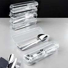 Royal Rain Store Çatal Bıçak Kaşık Takımı Saklama Kutusu Seti - Çeyizlik Organizer Düzenleyici Saklama Kabı