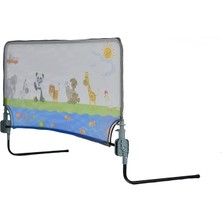 Royal Rain Store Baby AGU-105-90 Katlanabilir Yatak Bariyeri (Hayvan Desenli, 90CM)