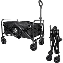 Royal Rain Store Sevenmoose Katlanır Taşıma Arabası Tekerlekli Taşınabilir Kamp Arabası