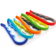 Royal Rain Store Home Konserve Açacağı, Manuel Kavanoz Açacağı Kolay Çok Fonksiyonlu Ev Için Kavanoz Için Kaymayı Önleyici (1, Mavi)