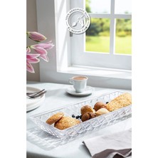 El Yapımı Cam Dikdörtgen Sunumluk, Şık ve Zarif Tasarım