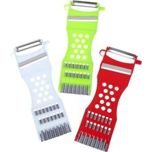 Royal Rain Store 5 In 1 Çok Fonksiyonlu Sebze Meyve Soyucu Dilimleyici 5 In 1 Rende Sarımsak Ezici