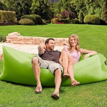 Royal Rain Store Pratik Şişme Şezlong-Yeşil
