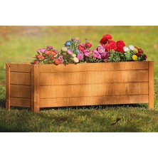 Royal Rain Store 84X36 Dekoratif Ahşap Saksı