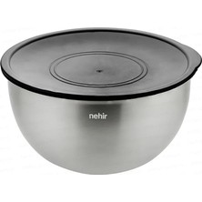 Royal Rain Store Silver Çelik 9 Parça Karıştırma Kabı Takımı