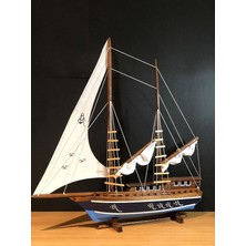 Royal Rain Store Yelkenli Ahşap Gemi Maketi Büyük Boy