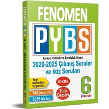 Newton Yayınları Fenomen 6 Pybs Tüm Dersler Çıkmış Sorular ve Ikiz Soruları 2020 – 2025 Yeni