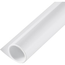 Royal Rain Store Foto Çift Taraflı 60X130CM Mat ve Parlak Beyaz Pvc Zemin ve Fotograf Çekim Fonu Ürün Yemek Stüdyo Vb.