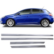 Royal Rain Store Krom Yan Kapı Koruma Çıtası 4 Kapı 4 Parça Fiat Bravo 2006 ve Üzeri Için