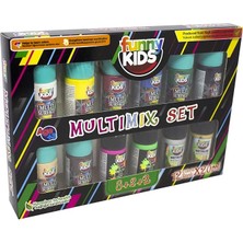 Royal Rain Store Funny Kids 8+2+2 Multimix Set 12 Renk x 20ML