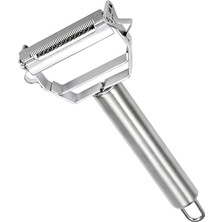 Royal Rain Store Çelik Turbo Jülyen Soyacak Sebze ve Meyve Soyucu Pratik Soyacak