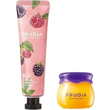 Royal Rain Store Raspberry Wine El Kremi ve Yabanmersini Özlü Yoğun Nemlendirici Dudak Balmı