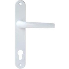 Royal Rain Store Altyapılı Beyaz Pvc Doğrama Yaylı Yale Kapı Kolu Takımı Süper Sağlam-Türk Malı-20 Yıl Garanti