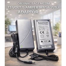 Zapex Sagemcom 12 Volt 5 Amper 48 Watt Switching Power Adaptör 5.5x2.5mm