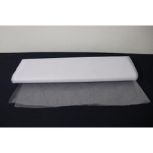 Royal Rain Store Beyaz Kristal Tül Bohça Çeyiz Tepsi Valiz Süsleme Tülü Boy 5 mt En 3 mt EXIZNM271