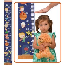 Royal Rain Store Prens Tasarımlı Çocuk Odası Duvar Boy Ölçüm Cetveli