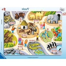 MarkEntegra 17 Parçalı Sayılar Yapbozu