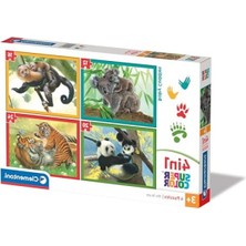 MarkEntegra 4'ü 1 Arada Süper Kolor Bebek Bulmacası - 72 Parça