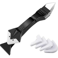 Royal Rain Store 3'ü 1 Arada Fayans Derz Temizleyici, Silikon Kazıyıcı ve Uygulama Aparatı – Pratik Derz Temizleme ve Silikon Yenileme Aracı