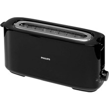 Royal Rain Store Daily Collection Uzun Yuvalı Ekmek Kızartma Makinesi, Buz Çözme Modu, 8 Kızartma Ayarı, Uzun Yuvalı, Siyah, HD2590/90