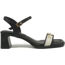 Nine West Nadrınn2 6fx Siyah Kadın Comfort Sandalet