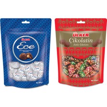 Ülker Ece Fındıklı 350 gr ve Çikolatin 350 gr 2 Li Paket